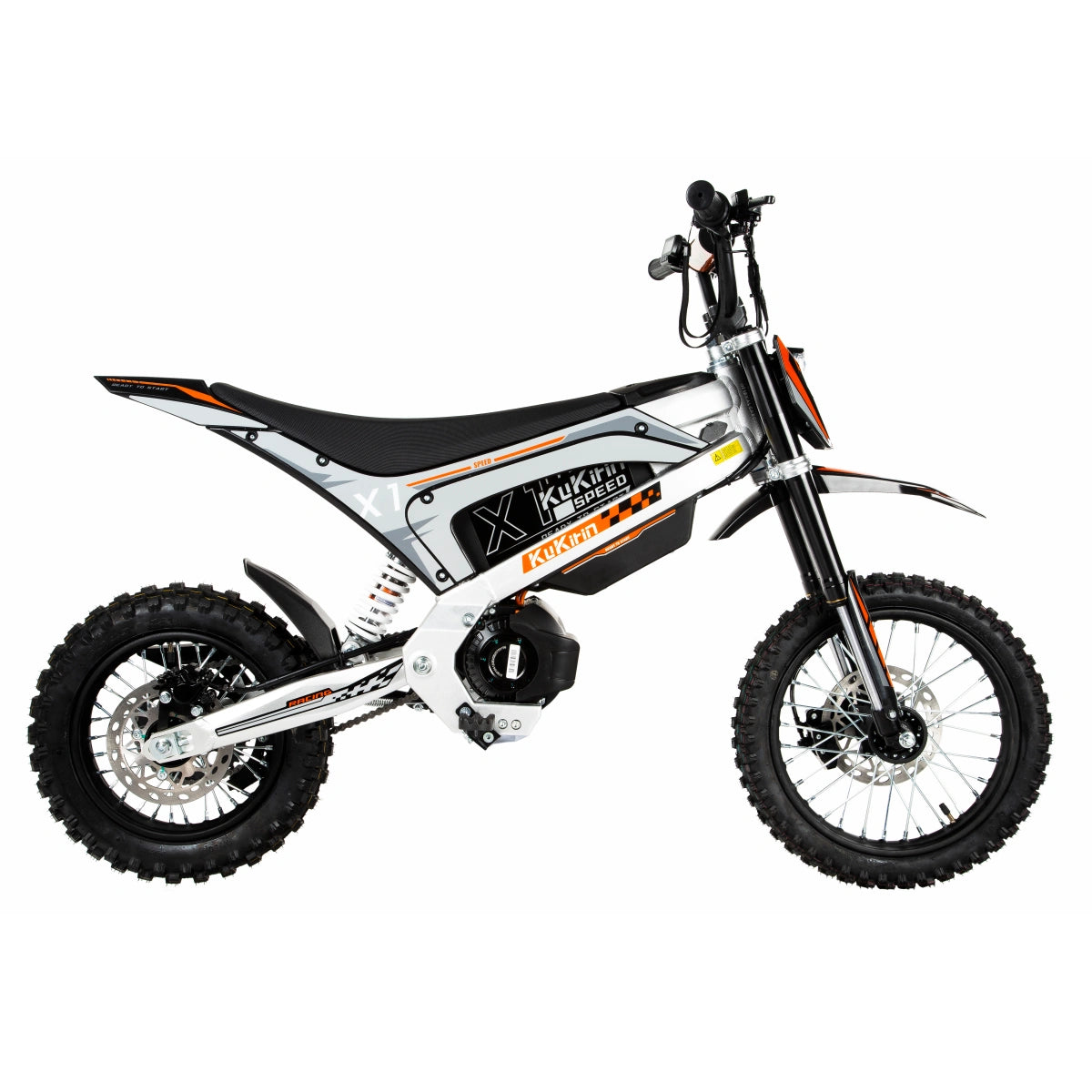 KuKirin X1 Electric Off-Road Motorcycle | 2000W Peak Power | 48V 20.8Ah Removable Battery | 50KM/H Max Speed | 12/14-inch Off-road Tires