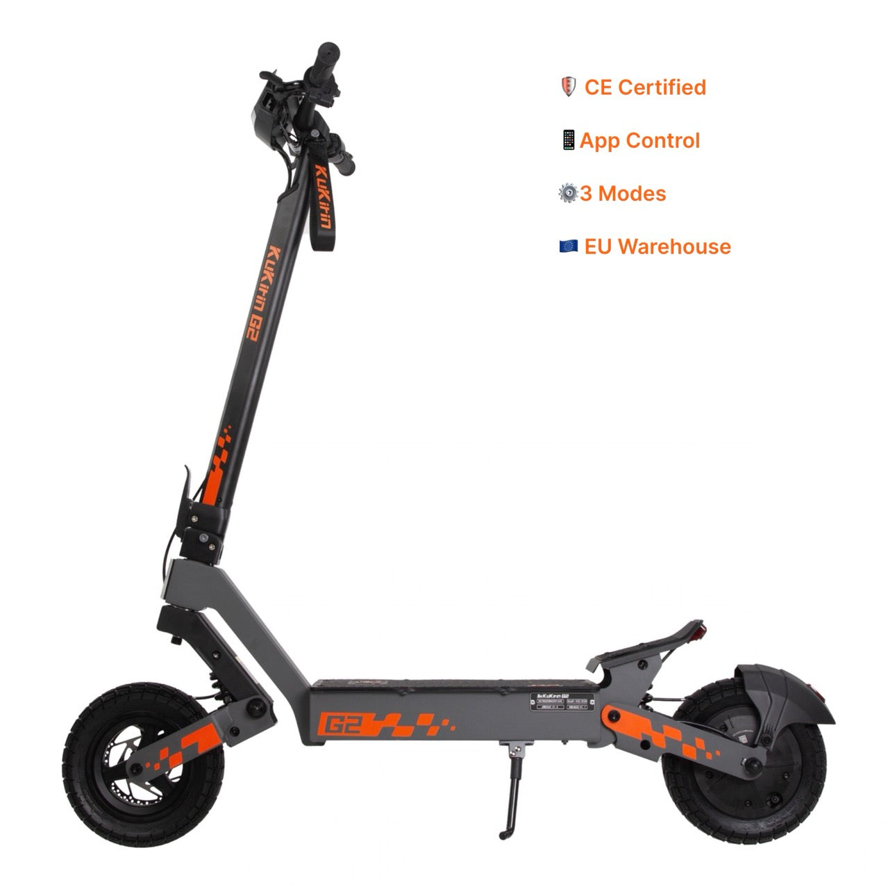 KuKirin G2 Electric Scooter | 800W Motor | 48V 15.6Ah Battery | 55KM Max Range