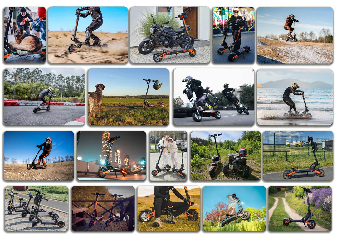 KuKirin Electric Scooter EU City Riding